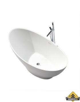 Wiesbaden Solid Surface vrijstaand bad type 2 1860x820x590