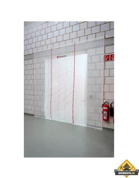 Stofwand-Set 3.2x3.3m 3-delig