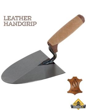 Super Prof Pure Metseltroffel Floreffe 190 mm lederen handgreep