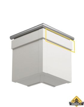 Trim/kraal sierlijst modern 600 cm
