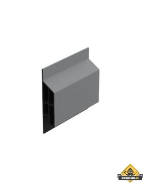 Trim/kraal sierlijst modern Grijs - Classic (met houtnerf) 600 cm
