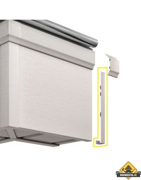 Tussenstuk 350mm Keralit dakrand (bestelnr. 2848)