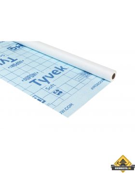 Tyvek Soft (Roofliner 2460) Folie 1500mm Dampopen Rol 50m1 (75 m2)