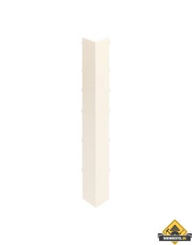 Uitwendig hoekstuk 350mm Keralit dakrand Crème - Classic (bestelnr. 2847)