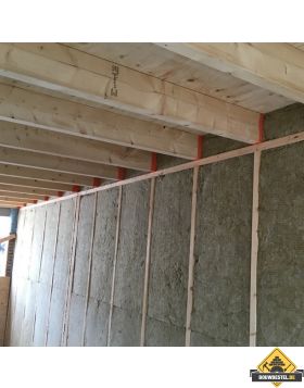 Garage Isoleren - Met houten profielen