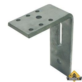Hoekanker Zwaar 140X170mm 70x10mm (Gat: 65x13) Thermisch Verzinkt (Type 77)- per stuk