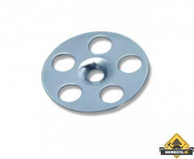 Wedi Rozet RVS 35mm rond (100 stuks)