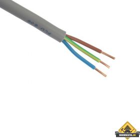 Installatiedraad xmvk 3x2.5 grijs per 10m