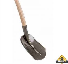 Super Prof Schepbats 0 met essen steel 100 cm