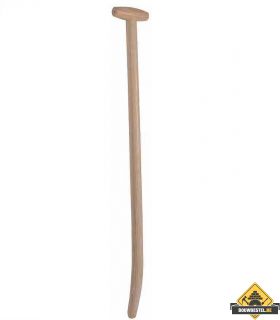 Super Prof Houten steel Essen met kruk 100 cm