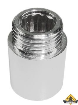 Saniville Kraanverlengstuk 3/4 x 10 Chroom