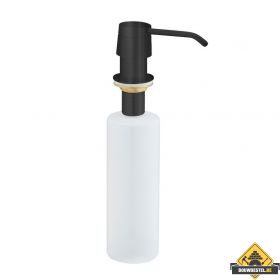 Xellanz inbouw zeeppompje mat-zwart kunststof fles 250ml