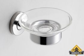 Wiesbaden Brush zeepschaal RVS