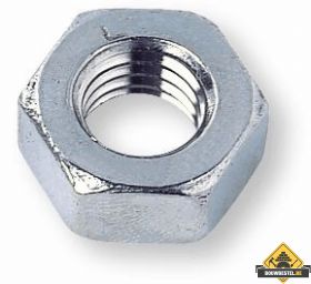 Zeskantmoer M8 DIN934-8 staal 8 verzinkt per 100 st
