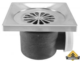 Luxe doucheput 140x140 haaks