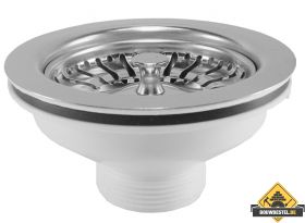 Wasbak Korfplug met rooster 6/4 inch 90mm 