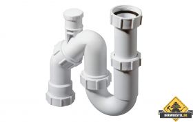 Mcalpine 5375 Universele sifon met beluchter 6/4inch x40mm