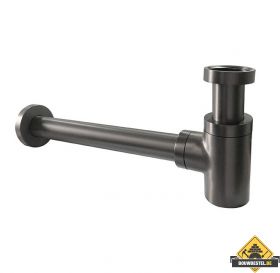 Wiesbaden Star luxe sifon laag 11/4'' Gunmetal (HELAAS NIET MEER LEVERBAAR)