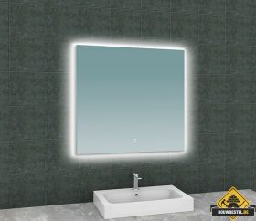 Wiesbaden Soul spiegel + Led rechthoek 800x800