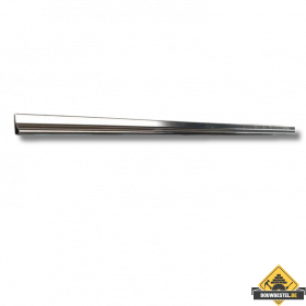 Wiesbaden chroom bodemstrip 89cm 