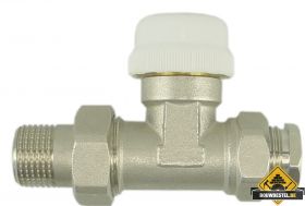 Riko Thermostaatventiel zonder knop 1/2Re met Ada