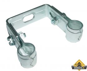 CV-beugel Dubbel verzinkt 15mm