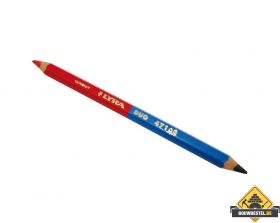 Lyra Duo-potlood 175 mm blauw/rood met stiftdikte 6.25 mm