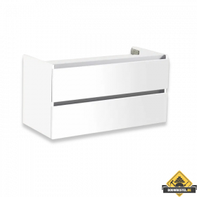 Onderkast Trend 100 cm hoogglans wit (HELAAS NIET MEER LEVERBAAR)