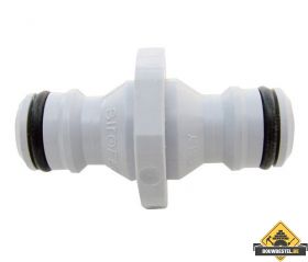 Nippel dubbel kunststof