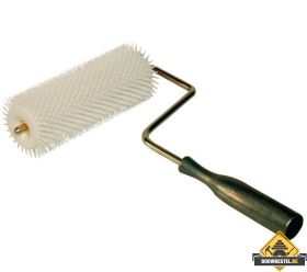 Ontluchtingsroller SUPER PROF L=180mm met eenzijdige beugel