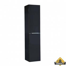 Kolomkast Senza 160 cm hoogglans antraciet