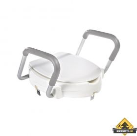 Ridder Sam toiletverhoger met armleuningen wit