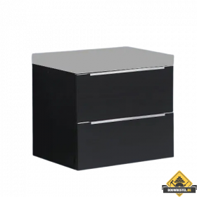 Onderkast Senza 60 cm hoogglans antraciet (HELAAS NIET MEER LEVERBAAR)