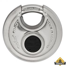 Abus Plus 20/70 RVS discushangslot gelijksluitend - 70 mm