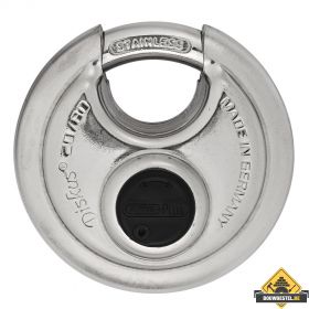 Abus Plus 20/80 RVS discushangslot gelijksluitend - 80 mm