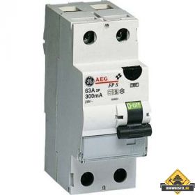 AEG Aardlekschakelaar 2-polig type A "FI-2" 40 A, 0,03 A 