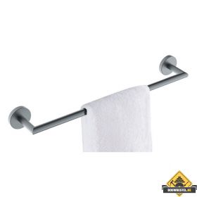 Alonzo handdoekrek gunmetal (HELAAS NIET MEER LEVERBAAR)