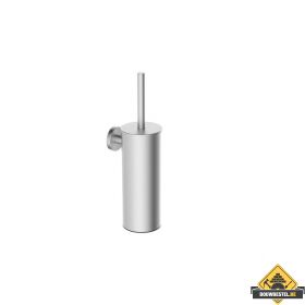 Alonzo toiletborstel met houder RVS geborsteld