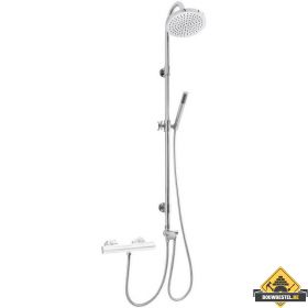 Wiesbaden Altara douchecombinatie met omstel met 20cm douchekop