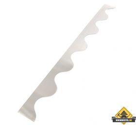 Aluminium vogelschroot "dicht" tbv golfplaat no 76