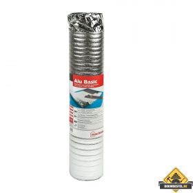 Aluminium ondervloer met overlap 1x15m - 3mm