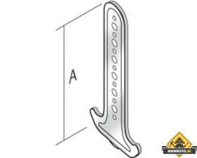 Ankerhanger 170mm zonder veer - 10 stuks