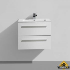 Badmeubel DL 60 cm mat wit