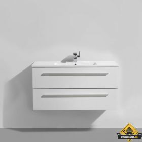Badmeubel DL 80 cm mat wit