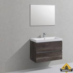 Badmeubel Trendline 80 cm century oak met 1 kraangat