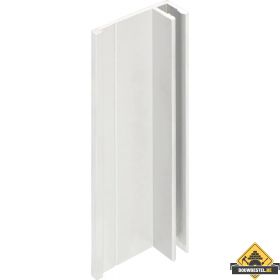 Basis aluminium eindprofiel 400 cm