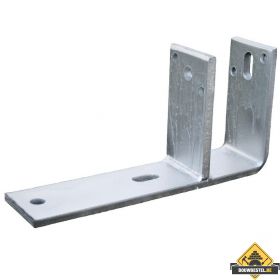 F-Anker B=71mm 150X250mm 80X10mm Electrolytisch Verzinkt - per stuk