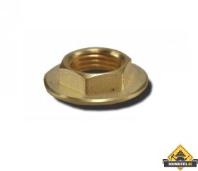 Messing bevestigingsmoer 1/2 inch tbv toiletkranen