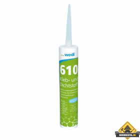 Wedi 610 Lijm & Afdichtmiddel koker 310ml