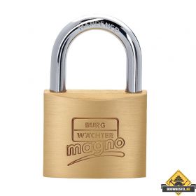Burg Wächter Magno messing hangslot gelijksluitend - 40 mm